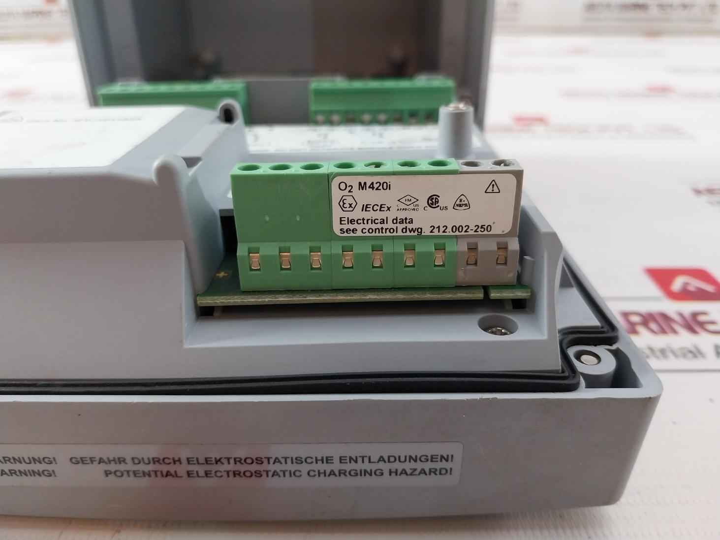 Mettler Toledo M420 O2 H Transmitter 52 121 415 4-20Ma -20 Ta +65°C