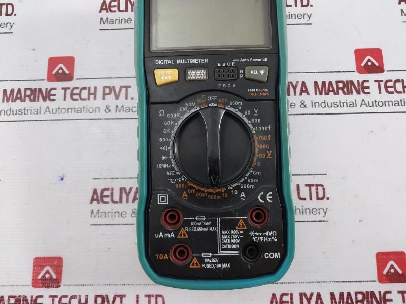 Mextech Dt603 Digital Multimeter 600Ma/250V Iec61010-1 10A/250V