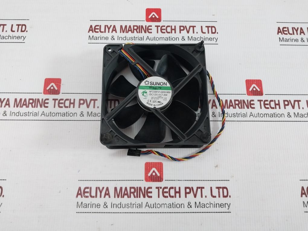 Mfc0381V1-q000-m99 Dc Brushless Axial Cooling Fan Yk550-a00 Sunon 12V Dc 0.62 A