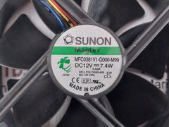 Mfc0381V1-q000-m99 Dc Brushless Axial Cooling Fan Yk550-a00 Sunon 12V Dc 0.62 A