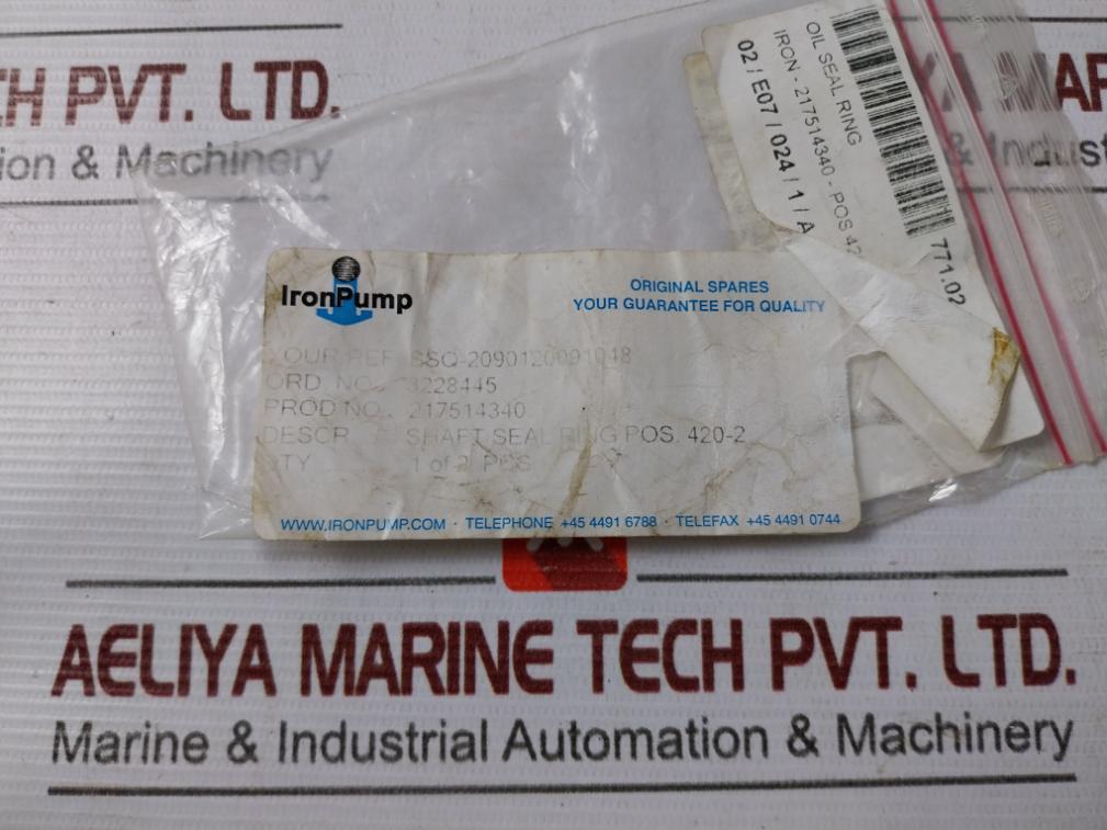 Mfc 45 65 10 Oil Seal Ring 3228445 771.02.00.016