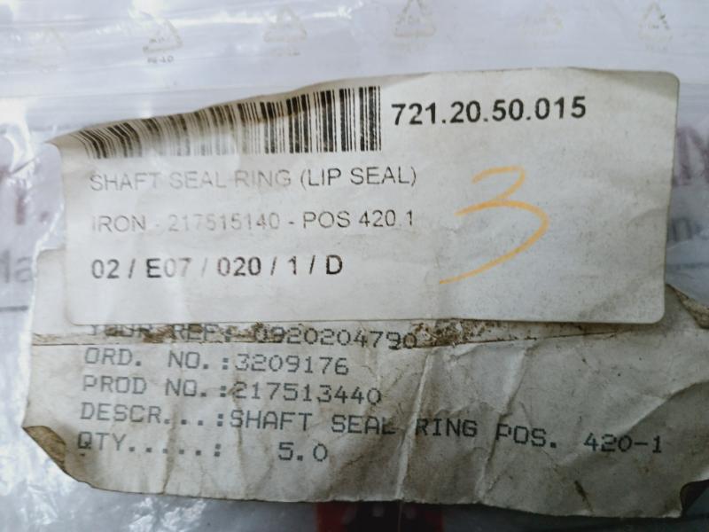 Mfc Sc 40 65 10 Shaft Seal Ring Set (Lip Seal) 217515140
