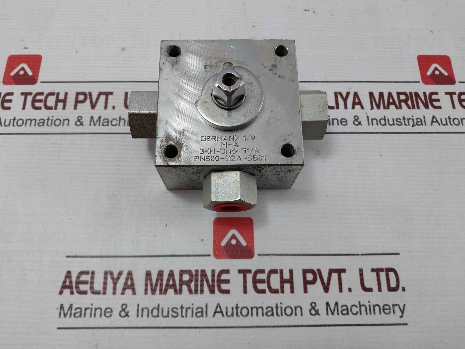 Mha 3Kh-dn6-g1/4 3-way Ball Valve Pn500-112A-sb01 Sw12