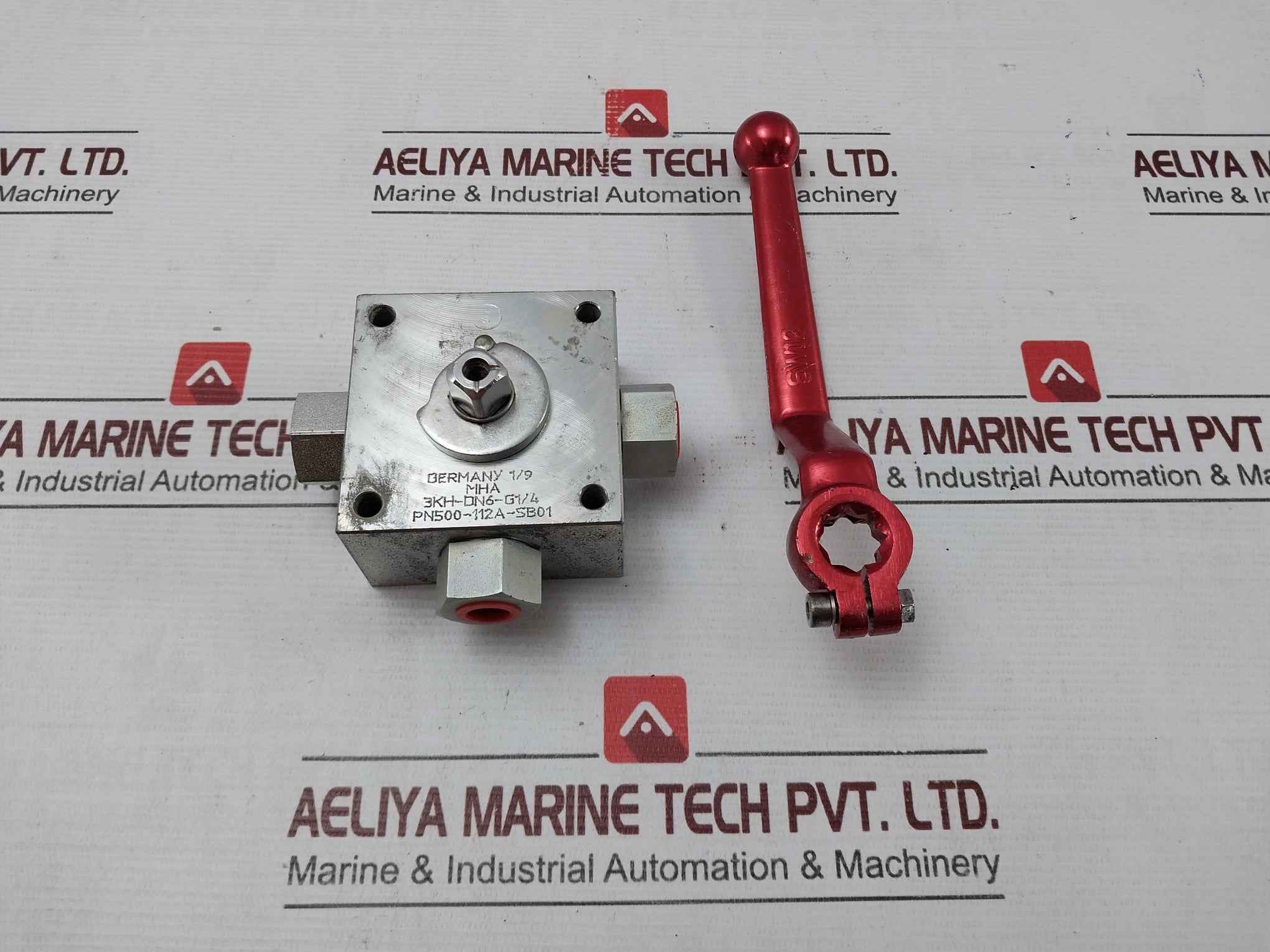 Mha 3Kh-dn6-g1/4 3-way Ball Valve Pn500-112A-sb01 Sw12