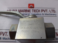 Mha Bk3-dn10-g3/8 Ball Valve Pn500 112A