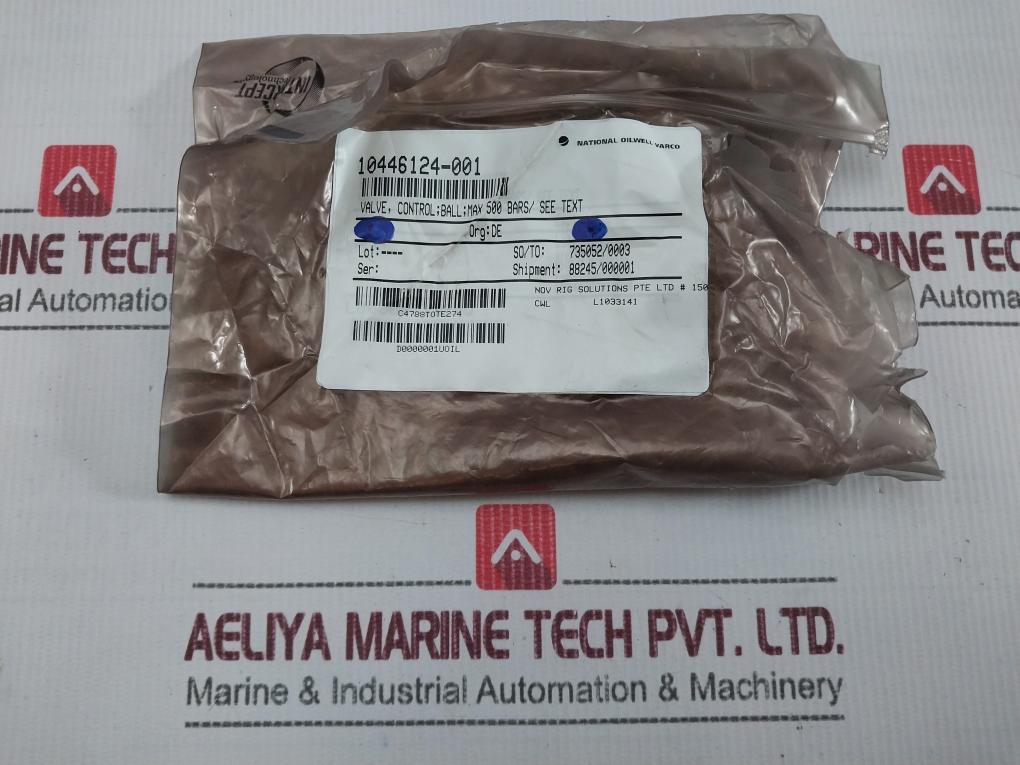 Mha Bkh-dn13-g1/2 Control Ball Valve Pn500 10446124-001