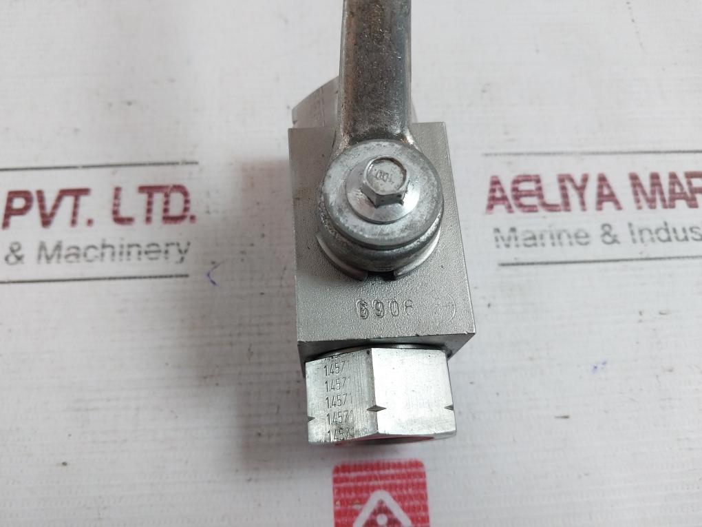 Mha Bkh Dn13-1/2"Npt Ball Valve Pn500 442A 1.4571