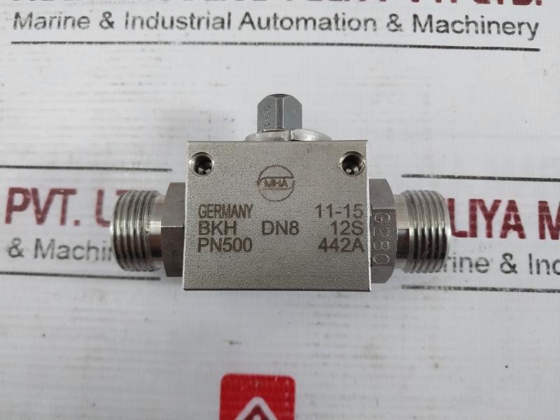 Mha Bkh Dn8 12S Section Ball Valve Pn500 442A B15020