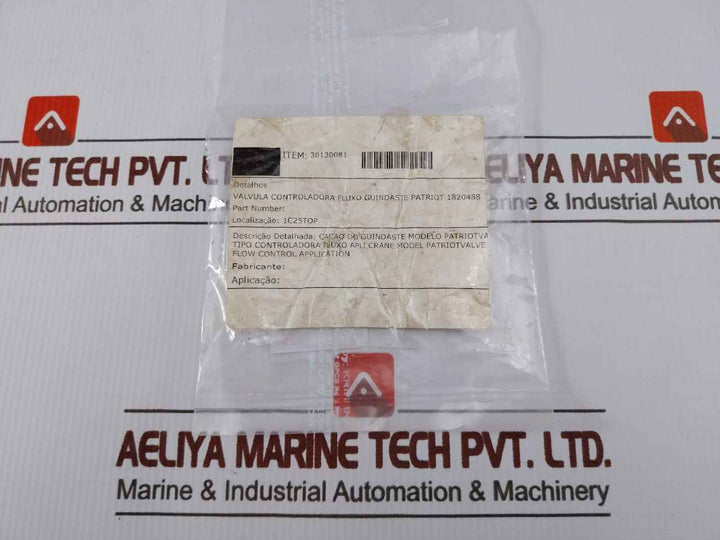 Mha Ndrv-dn8-g1/4 Flow Control Valve For Crane Piping-system Assembly Pn350 1A
