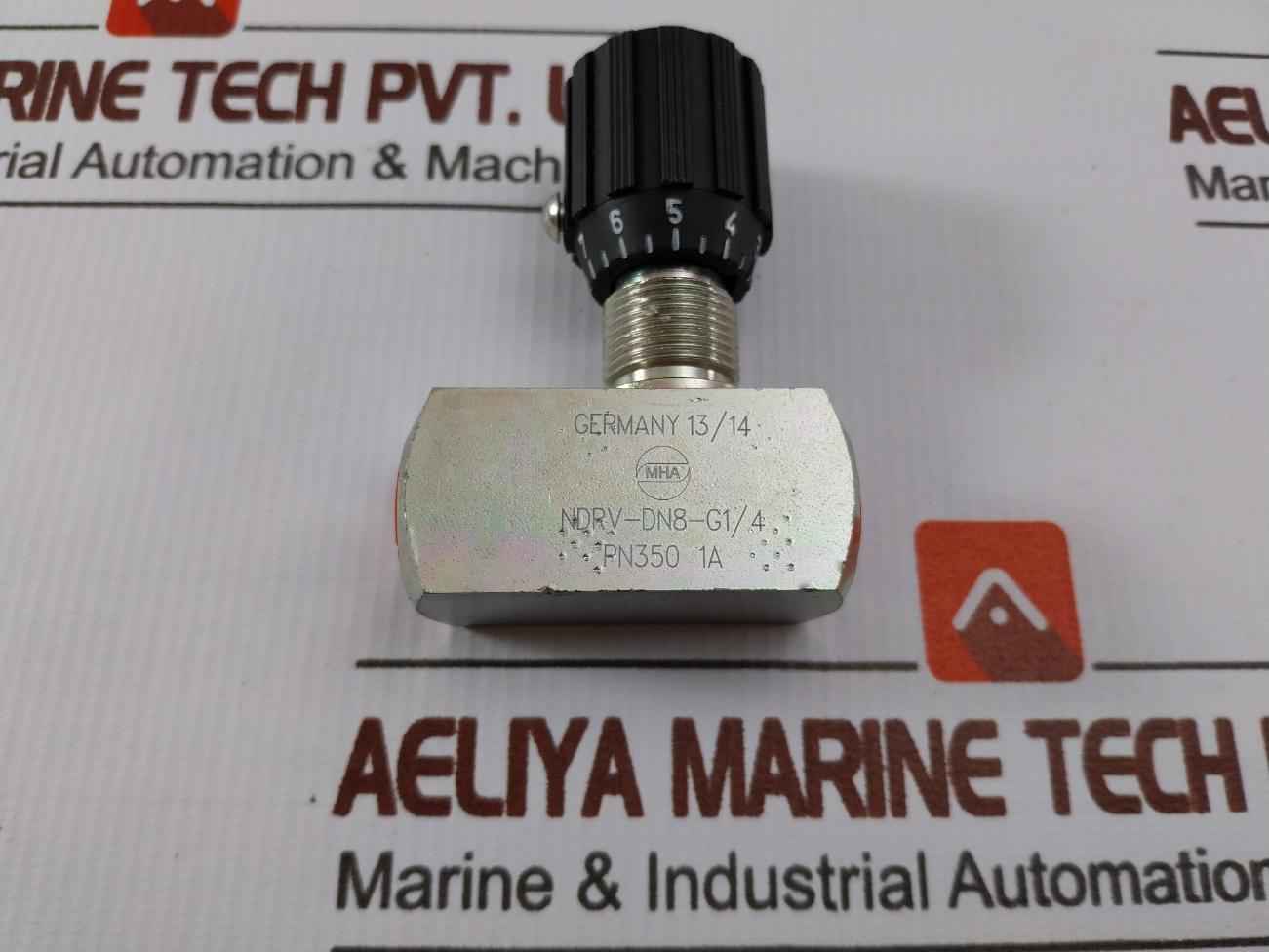 Mha Ndrv-dn8-g1/4 Flow Control Valve For Crane Piping-system Assembly Pn350 1A