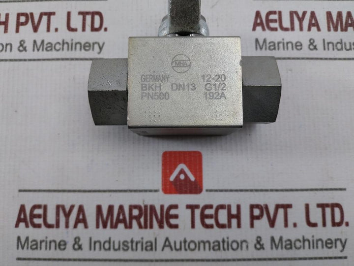 Mha Bkh Dn13 G1/2 High-pressure Hydraulic Ball Valve Max 500 Bar