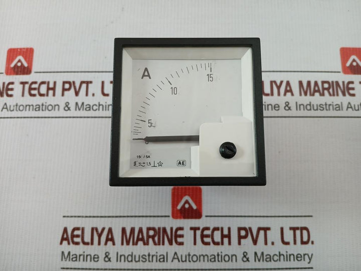Mi-ammeter-smi-72-0-15-amp-15/5A-1.5 Analog Panel Meter By Ae