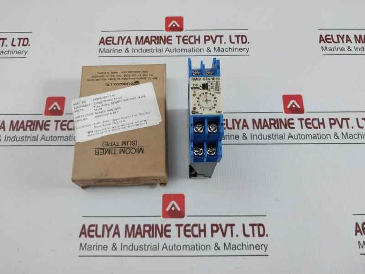 Micom Timer Relay Gtn-yd Luxco Ac 380-480V