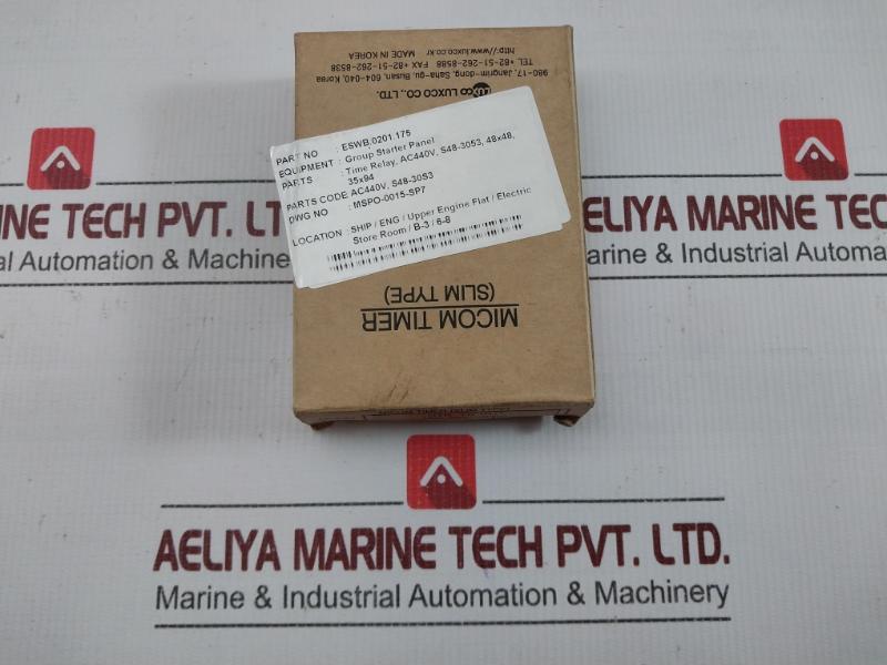 Micom Timer Relay Gtn-yd Luxco Ac 380-480V