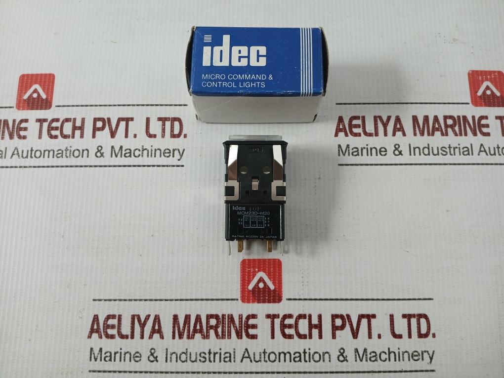 Micro-Command-&-Control-Light-Ac-220v-2a-By-Idec-Mcm23d-M20-8