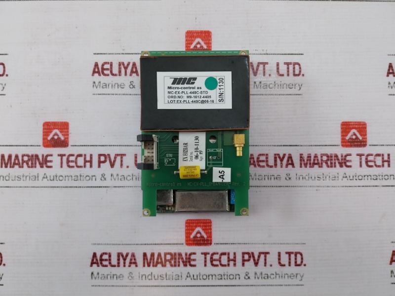 Micro-control Mc-ex-pll-440C-std Barrier Radio Module Rev. 2 06-024765