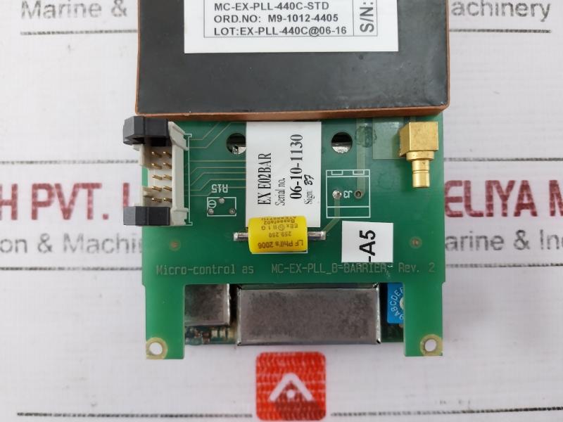 Micro-control Mc-ex-pll-440C-std Barrier Radio Module Rev. 2 06-024765