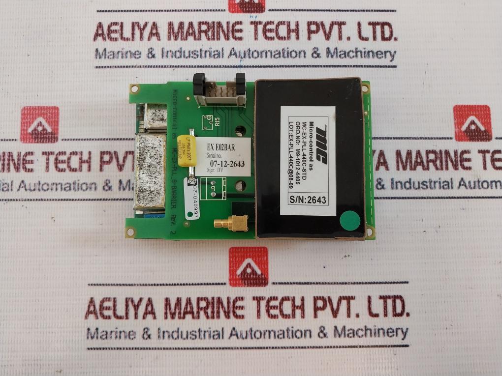 Micro-control Mc-ex-pll-440C-std Mc-ex-pll_B-barrier Radio Module Rev: 2