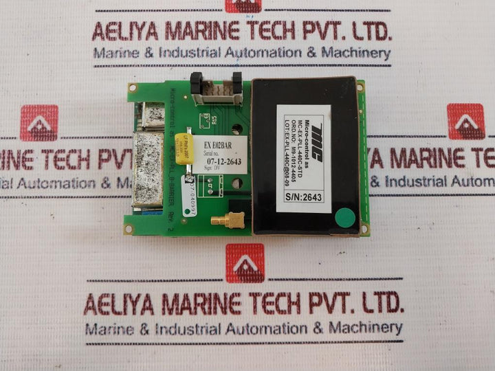 Micro-control Mc-ex-pll-440C-std Mc-ex-pll_B-barrier Radio Module Rev: 2