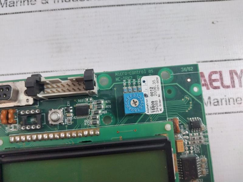 Micro-control Mc-irx2 Terminal Board 94V-0 Rev. 3 1071-0030