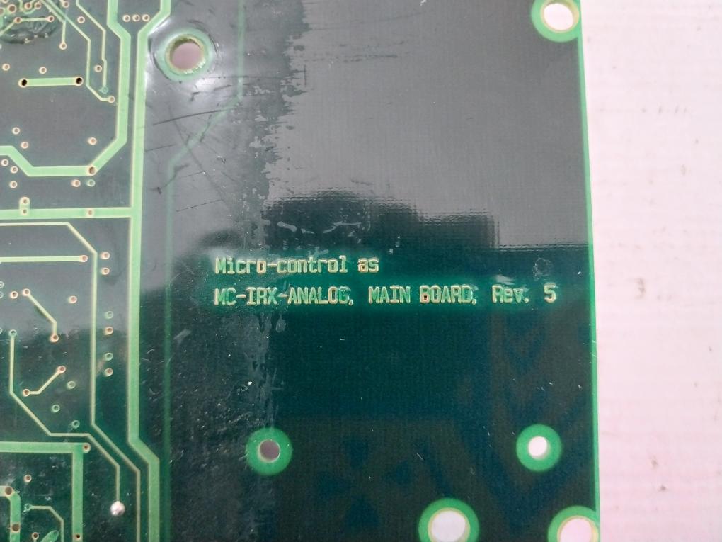 Micro-control Mc-irx-analog Main Board Rev 5 14345 Mc-irx-ana-m-9