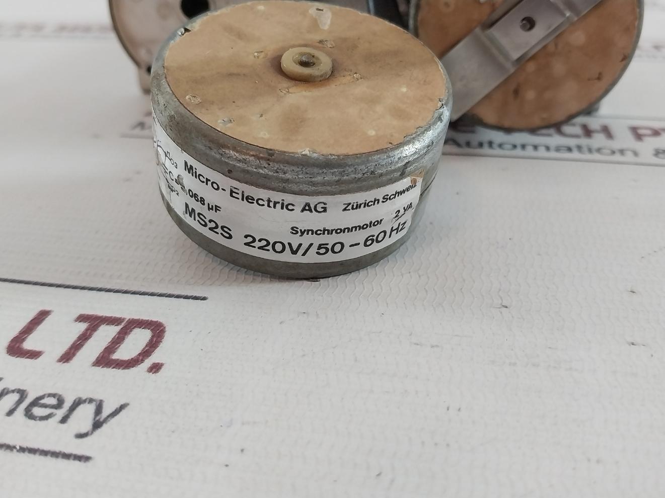 Micro-electric Ms2S Potentiometer W/ Synchronous Motor 220V/50-60Hz 9Sec 2Va