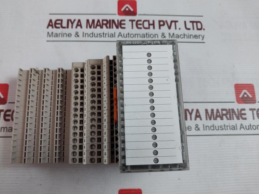 Micro Innovation Can-32Di/P-2X16 Plc Module Rack Version 9