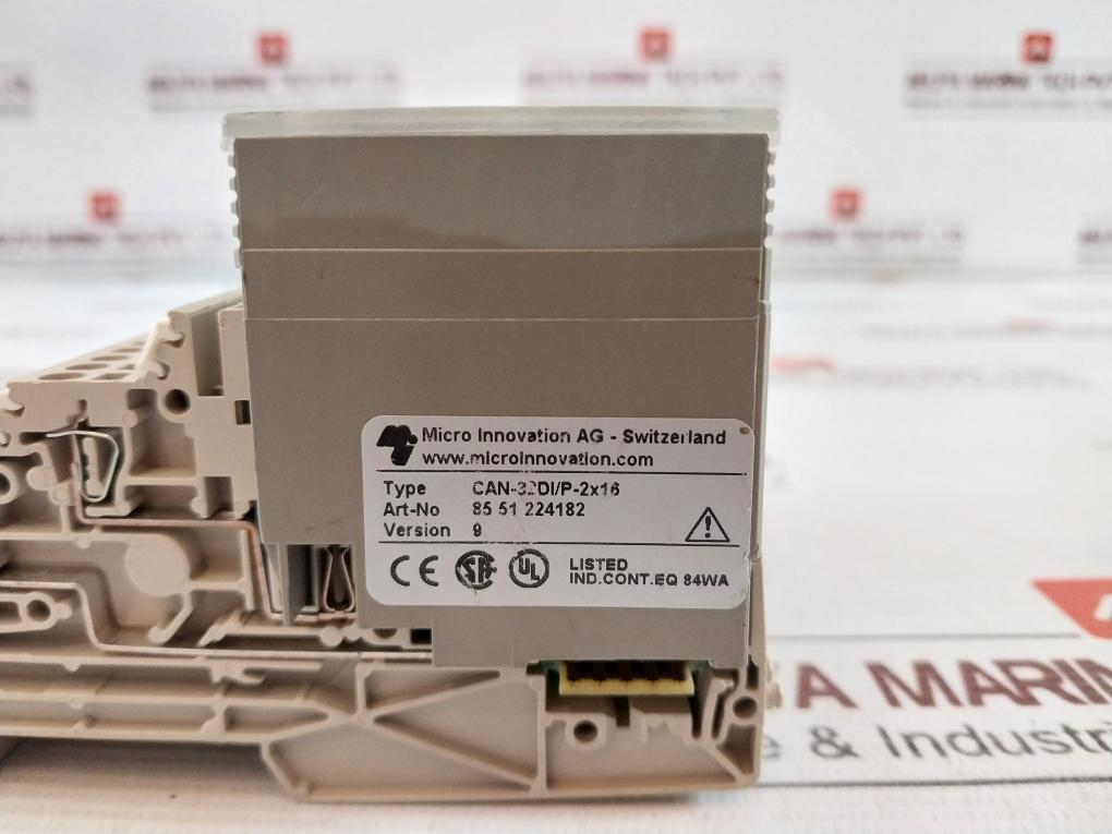 Micro Innovation Can-32Di/P2X16 32 Winbloc Digital Input Module Ver 9 8551224052