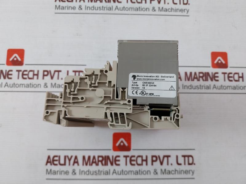 Micro Innovation Can-4Ai/Ui 4 Channel Analog Input Module For Canopen 8551224040