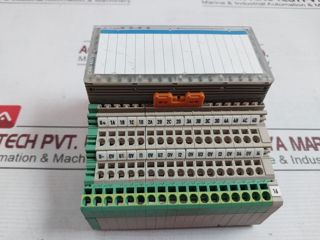 Single Input Can Module Micro Innovation Can-4Ai/Ui Analog Input Module 85 51 224194 081007 ...