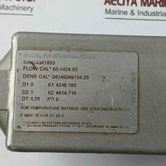 Micro Motion 20001827 Coriolis Meter F050S099Chazezazx Rev Aa