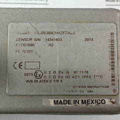 Micro Motion 20001827 Coriolis Meter F050S099Chazezazx Rev Aa
