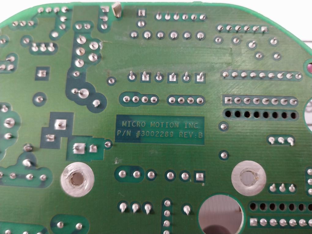 Micro Motion 3002289 Printed Circuit Board Module 3002183 Rev: B 94V-0