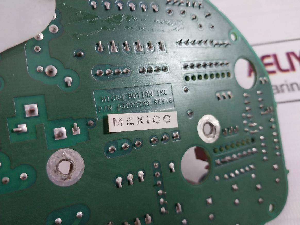 Micro Motion 3002289 Printed Circuit Board Module 3005952 Rev: A