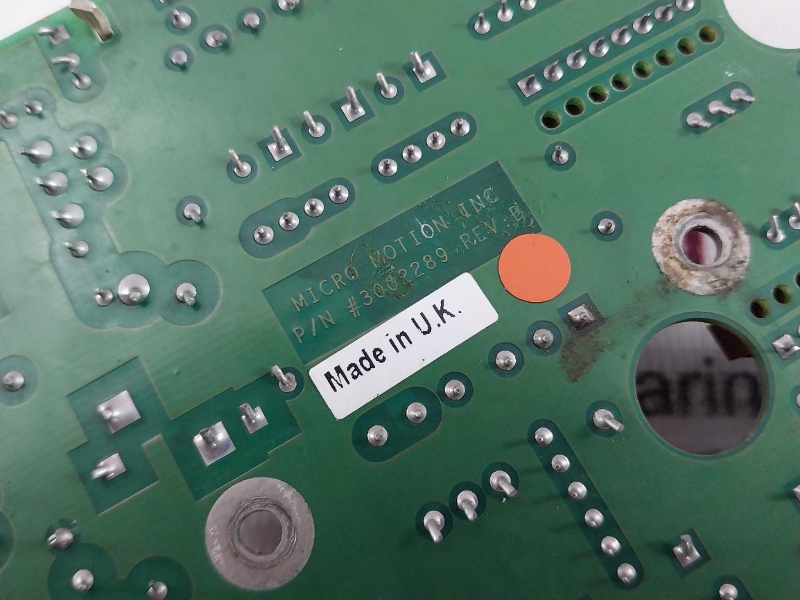 Micro Motion 3002289 Printed Circuit Board Module Mb3005952