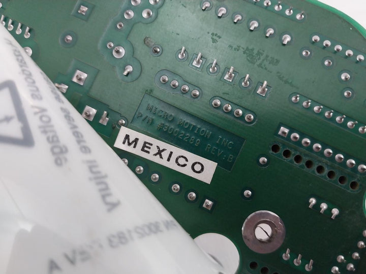 Micro Motion 3002289 Printed Circuit Board Rev: A