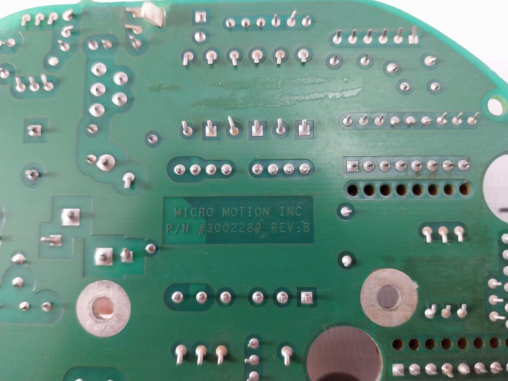 Micro Motion 3002289 Printed Circuit Board Module Rev. B