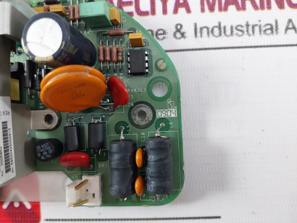 Micro Motion 3002289 Power Dc Printed Circuit Board For Rft9739 Rev: B 3002183