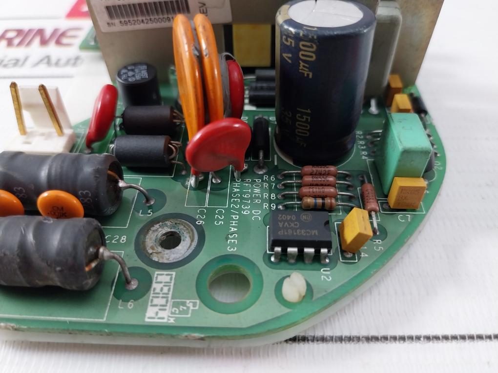 Micro Motion 3002289 Power Dc Printed Circuit Board For Rft9739 Rev: B 3002183