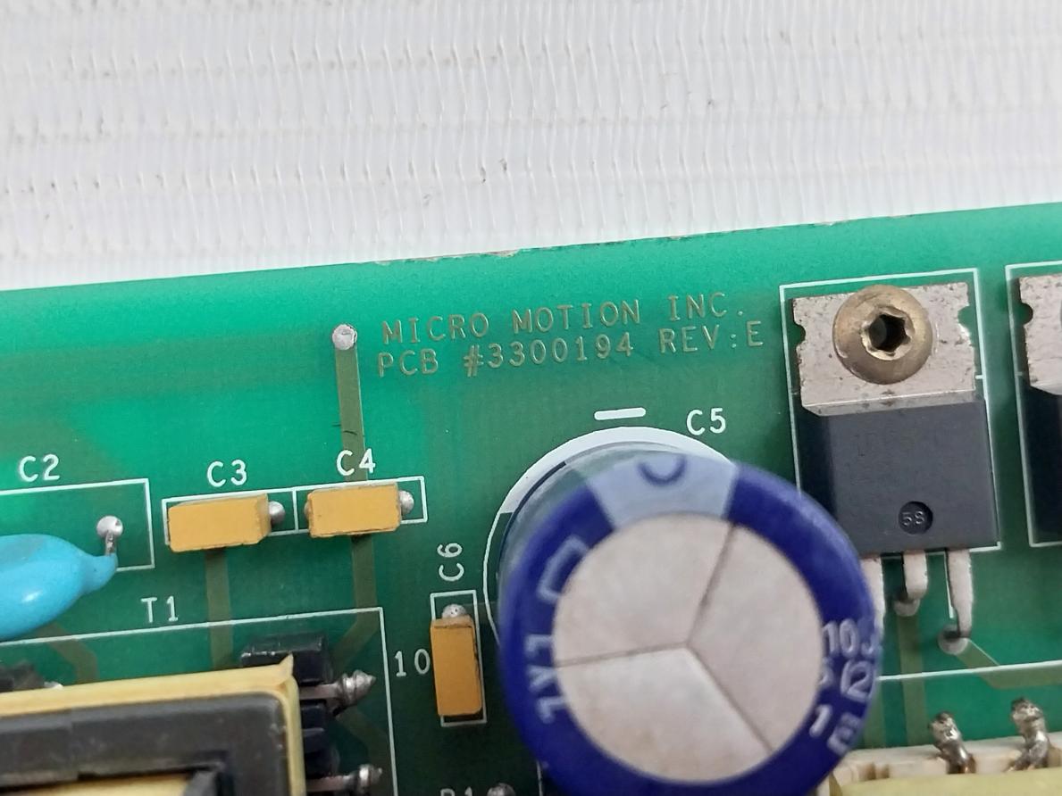 Micro Motion 3300194 Power Supply Module Rev E 3300195 94V-0