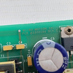 Micro Motion 3300194 Power Supply Module Rev E 3300195 94V-0