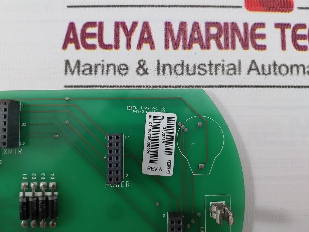 Micro Motion 3300322 Pcb Card Rev-a,B