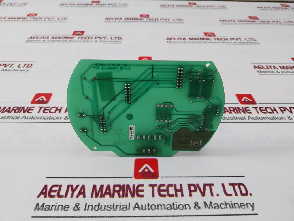 Micro Motion 3300322 Pcb Card Rev-a,B