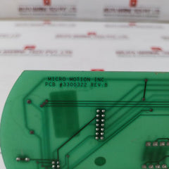 Micro Motion 3300322 Pcb Card Rev-a,B
