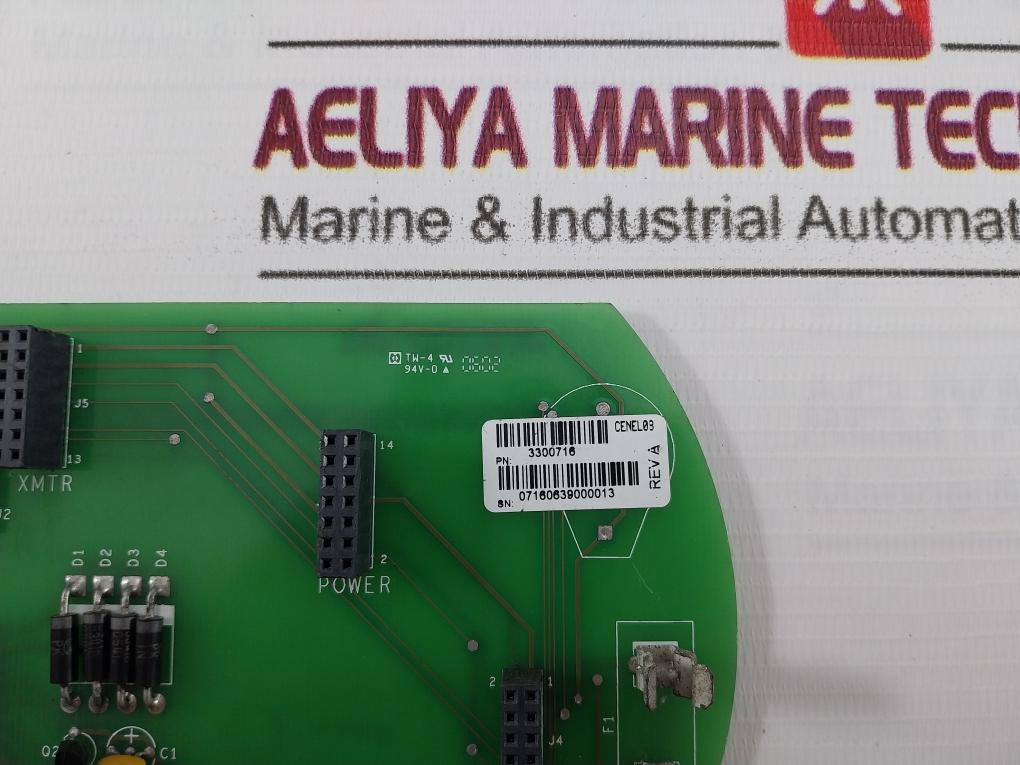 Micro Motion 3300322 Printed Circuit Board REV-B,A