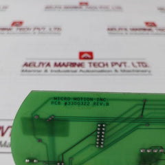 Micro Motion 3300322 Printed Circuit Board REV-B,A