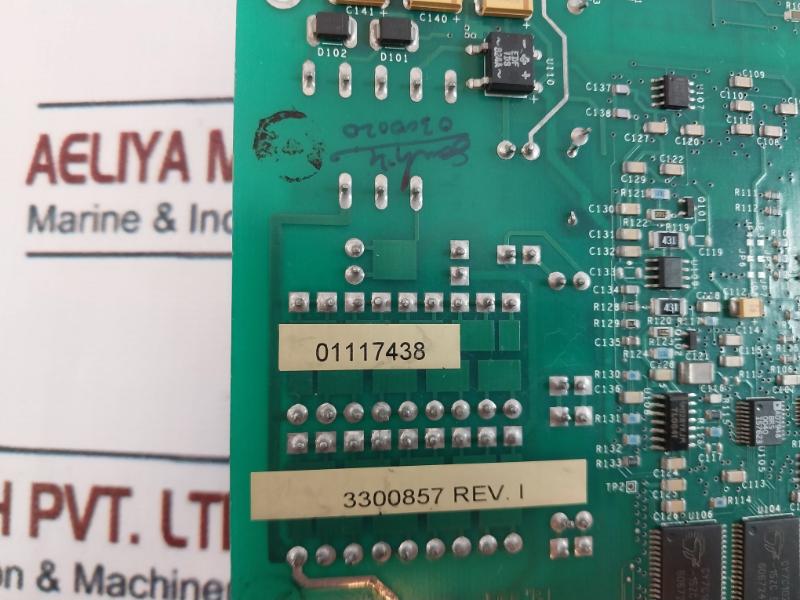 Micro Motion 3300856 Printed Circuit Board Rev: A, 01117438, 3300857 Rev. I