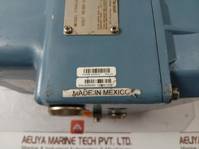 Micro Motion 3700 Transmitter 3700A1A05Azezbx, Mmi-20013898, 3300400 85-265Vac