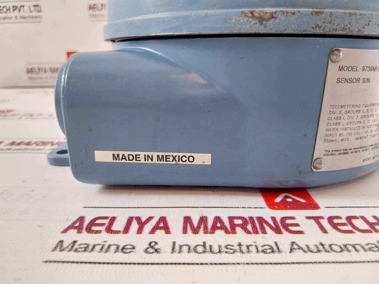 Micro Motion 9739Mvd61Ujezzz Flow Transmitter Mmi-20013350 Rev: Ag 85-250Vac 14W