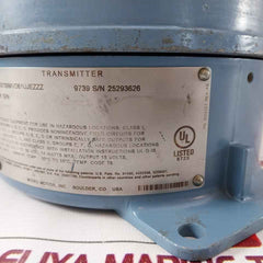 Micro Motion 9739Mvd61Ujezzz Flow Transmitter Mmi-20013350 Rev: Ag 85-250Vac 14W